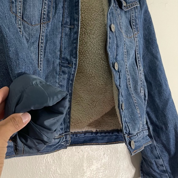 Denim Kids Sherpa Jacket - Picture 7 of 8